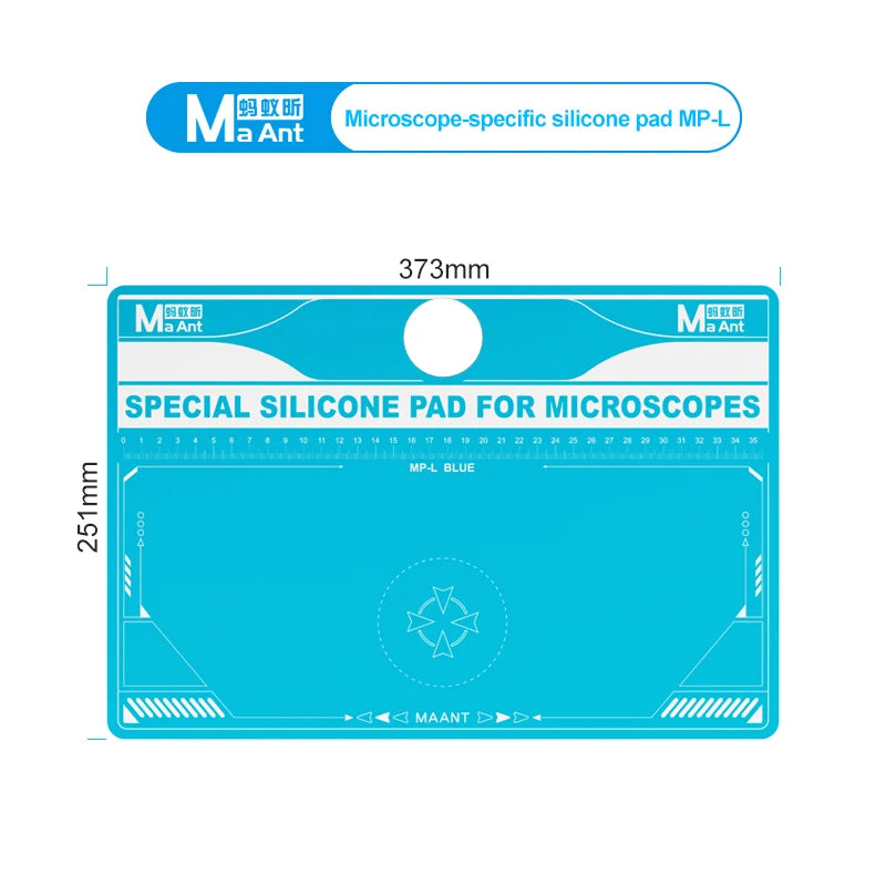 Alfombrillas de reparación para bases de microscopio MAANT MP-L/MP-S