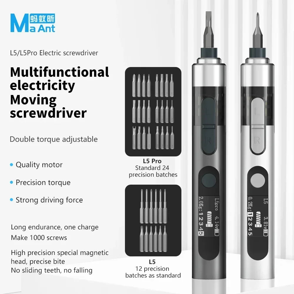 MAANT L5/L5 Pro Electric Precision Screwdriver Sets