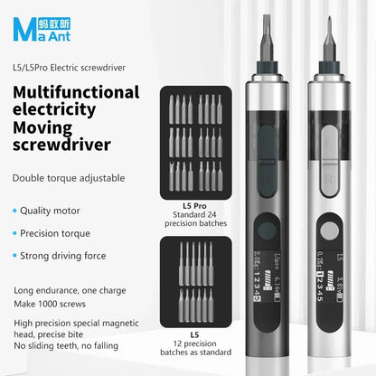 MAANT L5/L5 Pro Electric Precision Screwdriver Sets