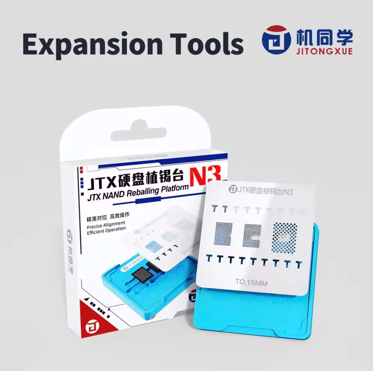 Plataforma de reballing BGA NAND N3 JTX