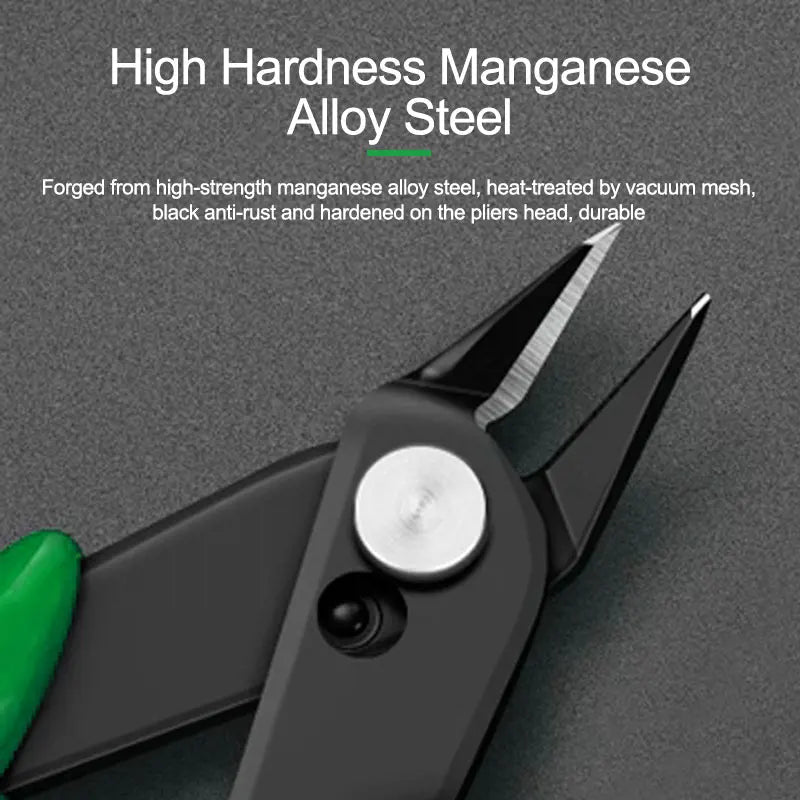 RELIFE RL-113 Precision Diagonal Side Cutting Pliers Cable Wire Cutter Electronic Repair Hand Tools