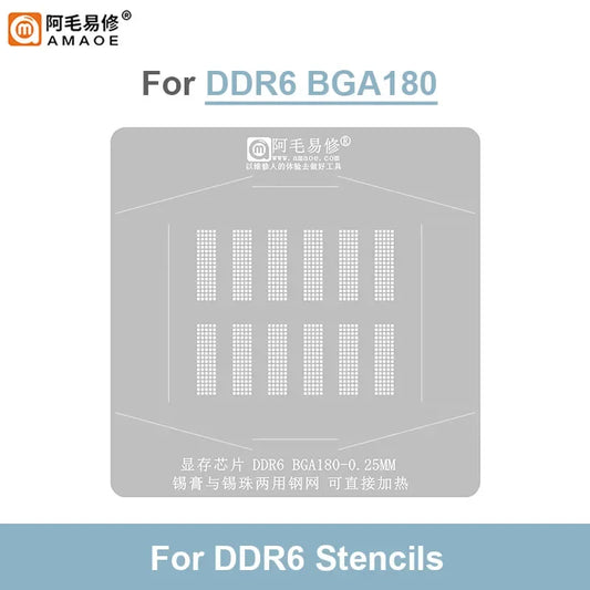 Plataforma de reballing BGA de memoria DDR5/DDR6 AMAOE
