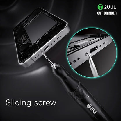 2UUL DA84 CVT Grinder Pro Stepless Speed Electric Grinding Pen for Phone Frame Screw Removal Chip Polishing Repair Tool