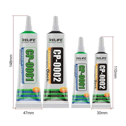 RELIFE 15/50ml CP-0001/0002 Mobile Phone Repair Glue for Mobile Phone Repair Screen Back Cover Frame Repair Adhesive Glue Tools