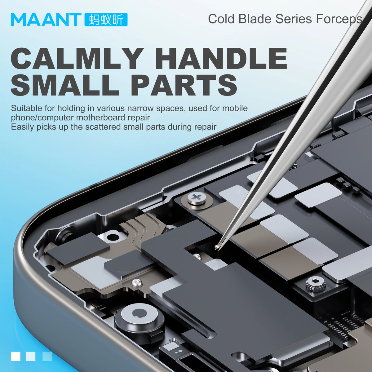 MAANT Cold Blade CD-Series Precision Tweezers