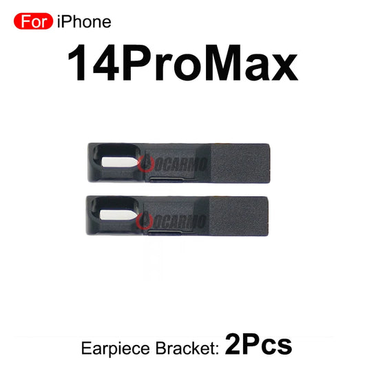 2Pcs Earpiece Dust Mesh Earspeaker Bracket Net Replacement Parts For iPhone 14Pro / 14 Pro Max / 14Plus