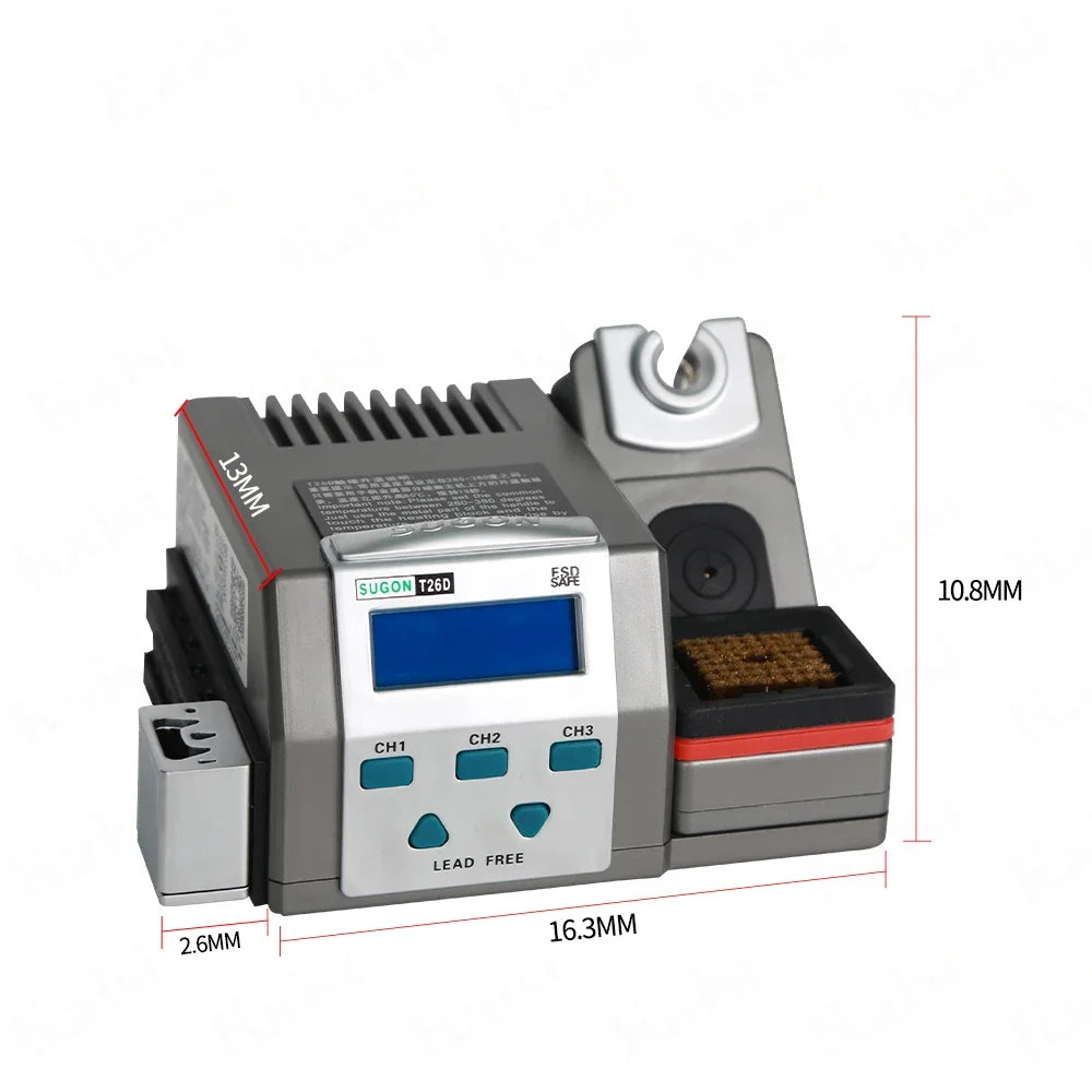 2026/Sugon T26D Desoldering Two Seconds to Melt the Tin Soldering Station for Phone RepairHeat up Immediately