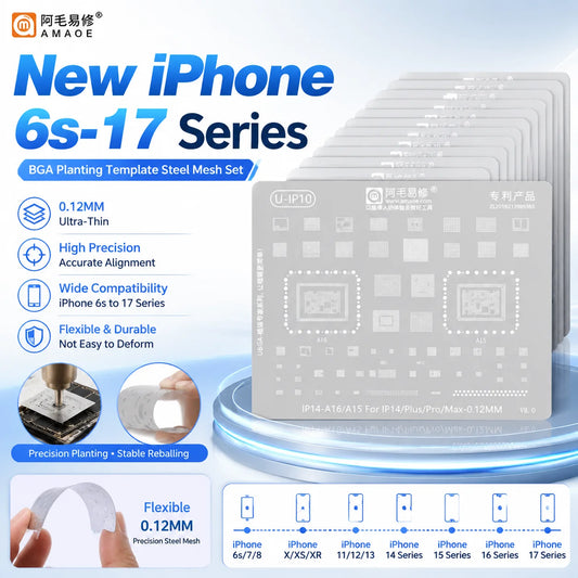 Plantilla para reballing BGA de iPhone Serie U-IP de AMAOE