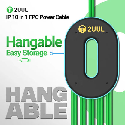 2UUL PW10 Data Startup Power Boot Cable for Mobile Phone IP 7-17ProMax Mobile Phone Repair Power Cable Repair Test Tools