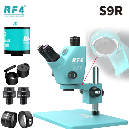 RF4 S9R-A6 7-74X Microscope Configuration Options