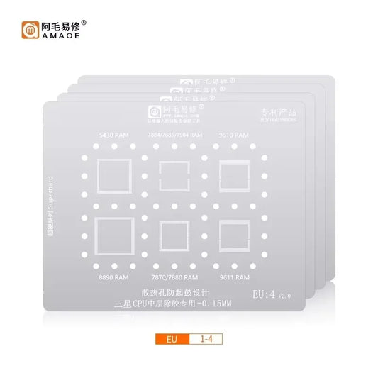 Plantilla BGA Samsung Exynos AMAOE EU1-EU5
