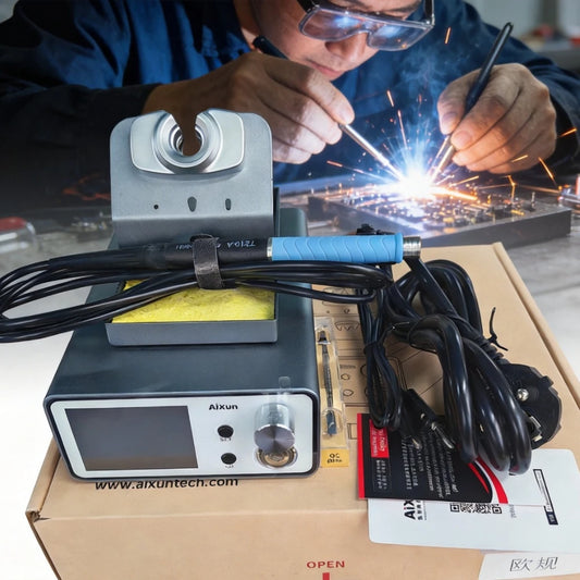 AIXUN T3BS 75W Fast Heat Soldering Station T115/T210 Handle C210 C115 Tip For Phone SMD BGA Circuit Board Repair Tools