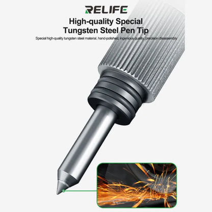 RELIFE RL-066C Rear Glass Breaking Pen for IP8-16PM/HW P/Mate Rear Shell Battery Glass Cover Breaker Blasting Repair Tool