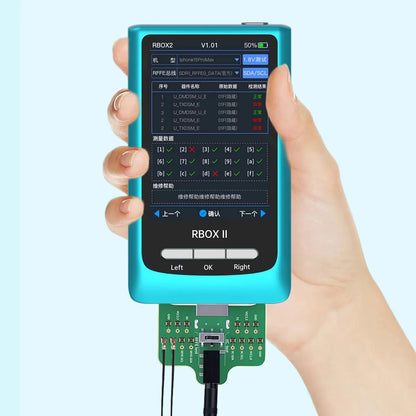JC JCID RBOX Ⅱ Bus Analyzer for IPhone Android Quick Positioning Motherboard Signal Partial Faults Detection Repair Tool