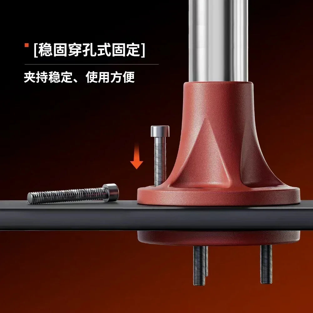 YCS Microscope Dragon Arm Bracket Metal Universal Telescopic Folding 360° Fixed Lifting Maintenance Inspection Bracket Tools