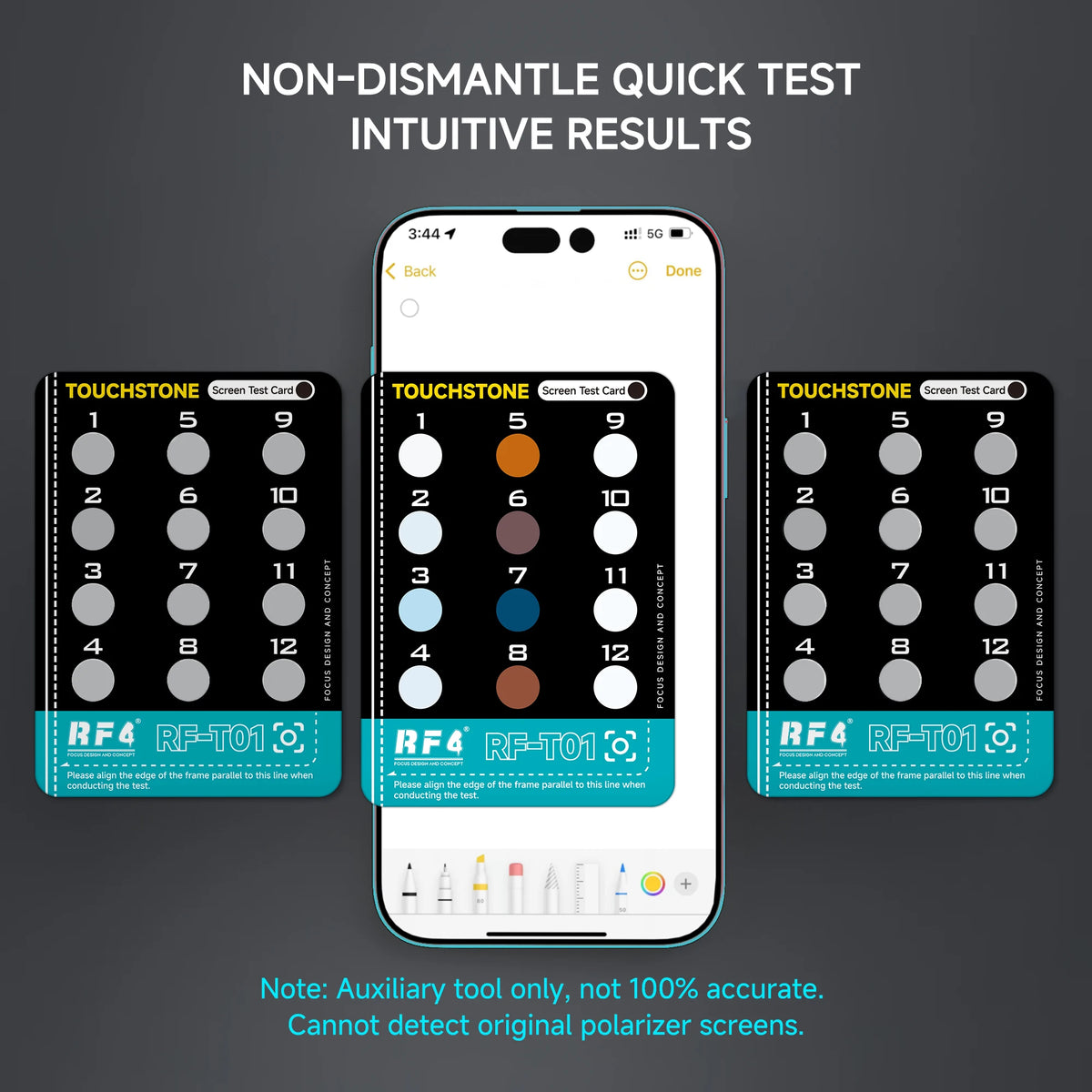 RF4 RF-T01 iPhone 12-17 Screen Identification Card