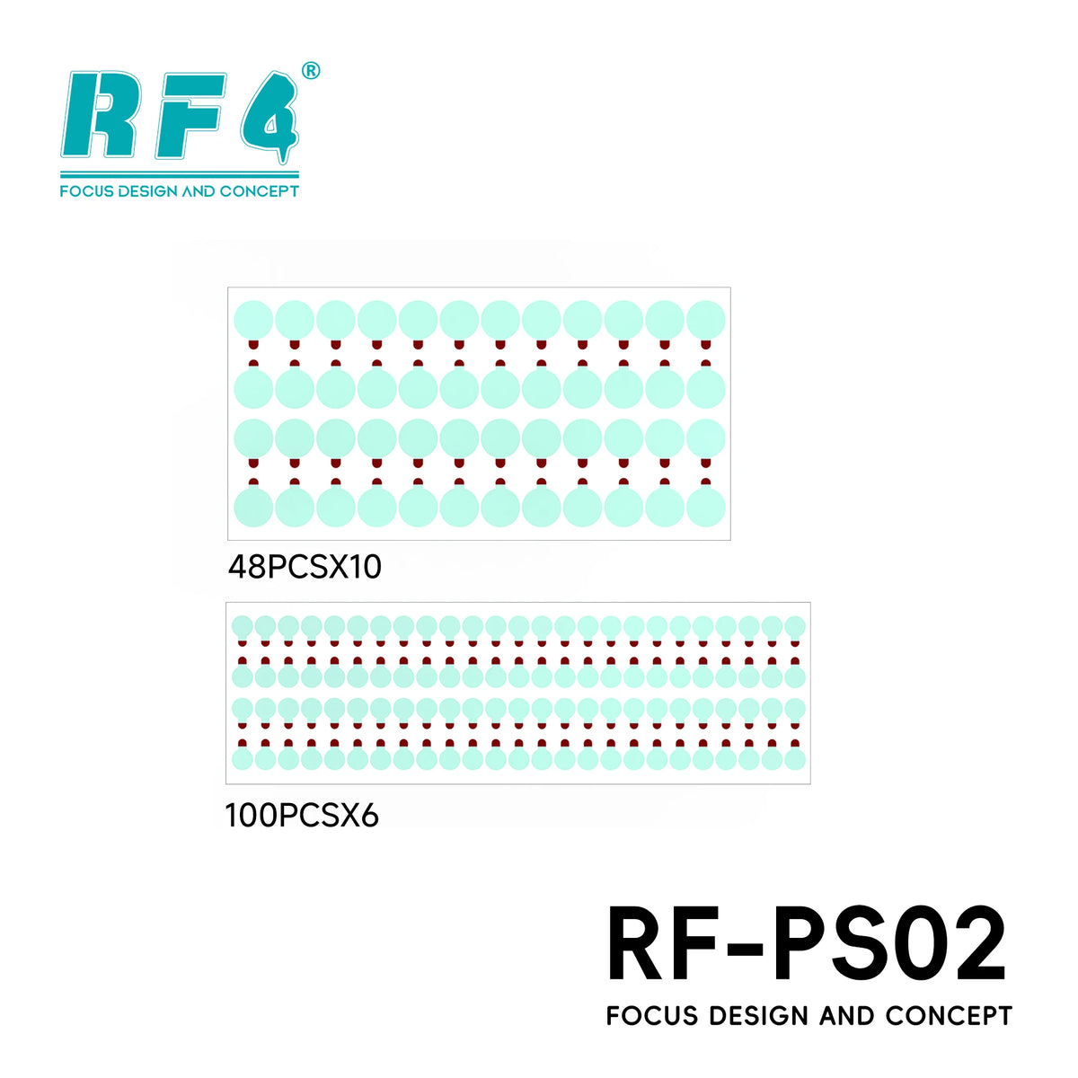 RF4 RF-PS02 7mm/12mm Camera Protection Stickers