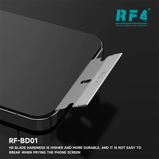 RF4 RF-BD01 Screen Adhesive Removal Blades, 100 Pieces