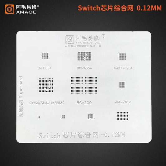 Plantilla BGA AMAOE Switch MAX77620A/BCM4354