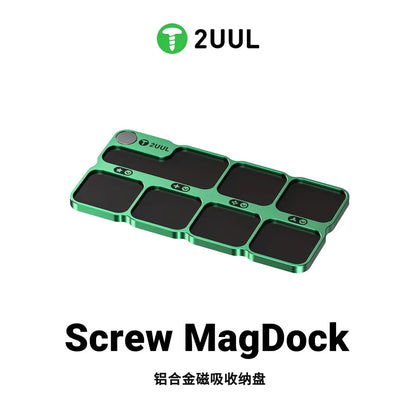 Organizador magnético para tornillos de aleación 2UUL ST-95 con compartimentos