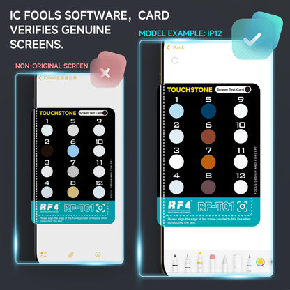 RF4 RF-T01 iPhone 12-17 Screen Identification Card