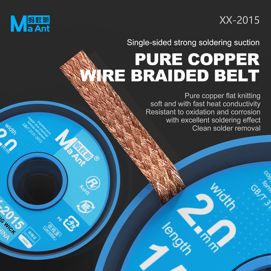 MAANT XX-2015 2.0mm Desoldering Braid
