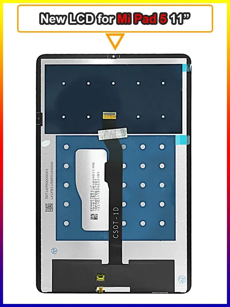 11.0'' New LCD for Xiaomi Mi Pad 5 21051182G LCD Display Touch Screen Assembly Replacement for Mi Pad 5 Mi Pad 5 Pro LCD Display