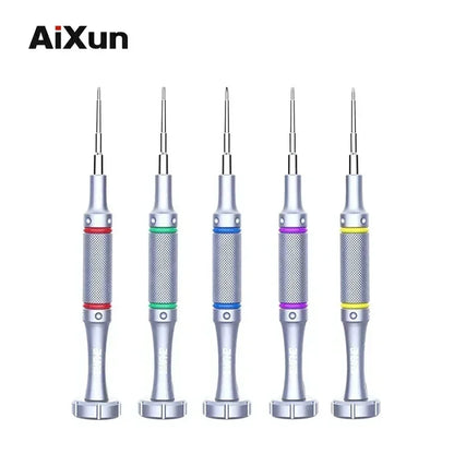 AIXUN Precision 2D Opening Tools Screwdriver kit Cross Triangle Hexagonal T2 for iphone samsung Repair Disassembly Tool set
