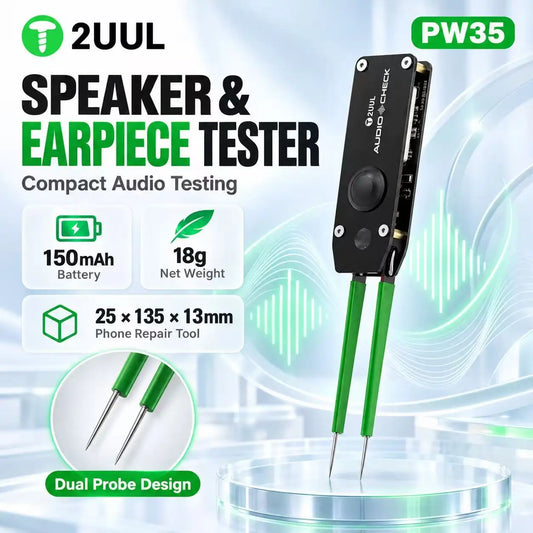 Probador de audio para altavoces y auriculares 2UUL PW35