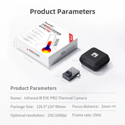 Qianli Adjustable Focus Infrared IR EYE PRO Thermal Camera for Mobile Phone Repair PCB Fault One-key Check Instrument