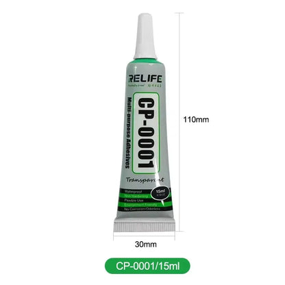 RELIFE 15/50ml CP-0001/0002 Mobile Phone Repair Glue for Mobile Phone Repair Screen Back Cover Frame Repair Adhesive Glue Tools