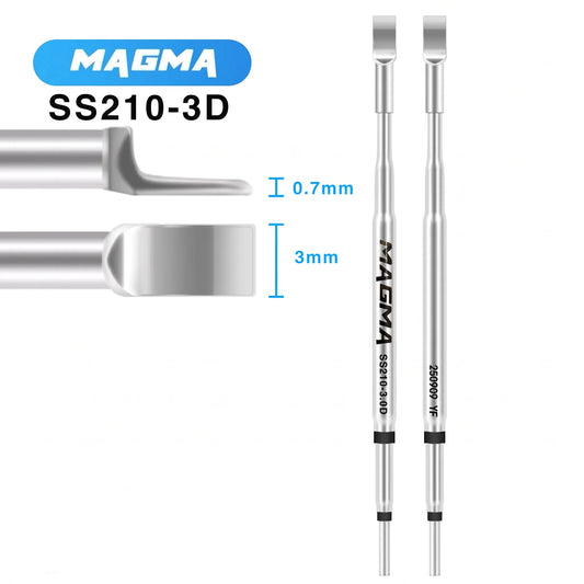 Puntas de pinzas AIFEN-A99HD compatibles con mango de pinzas 210, estación de soldadura, soldador y pinzas 210.