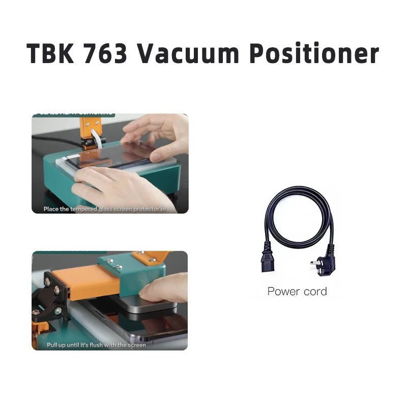 Posicionador de laminación al vacío para LCD y OCA TBK 763