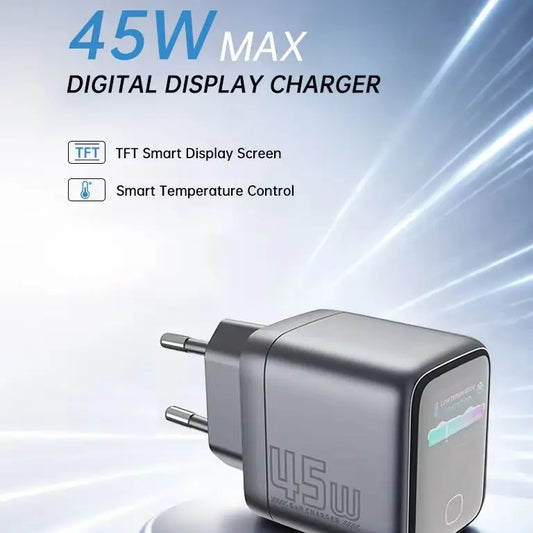 JCID GaN Charger Multi-Power 30/45/67W PD Adapter with Data Cable for Smartphone Tablet Home And Repair Shop Use