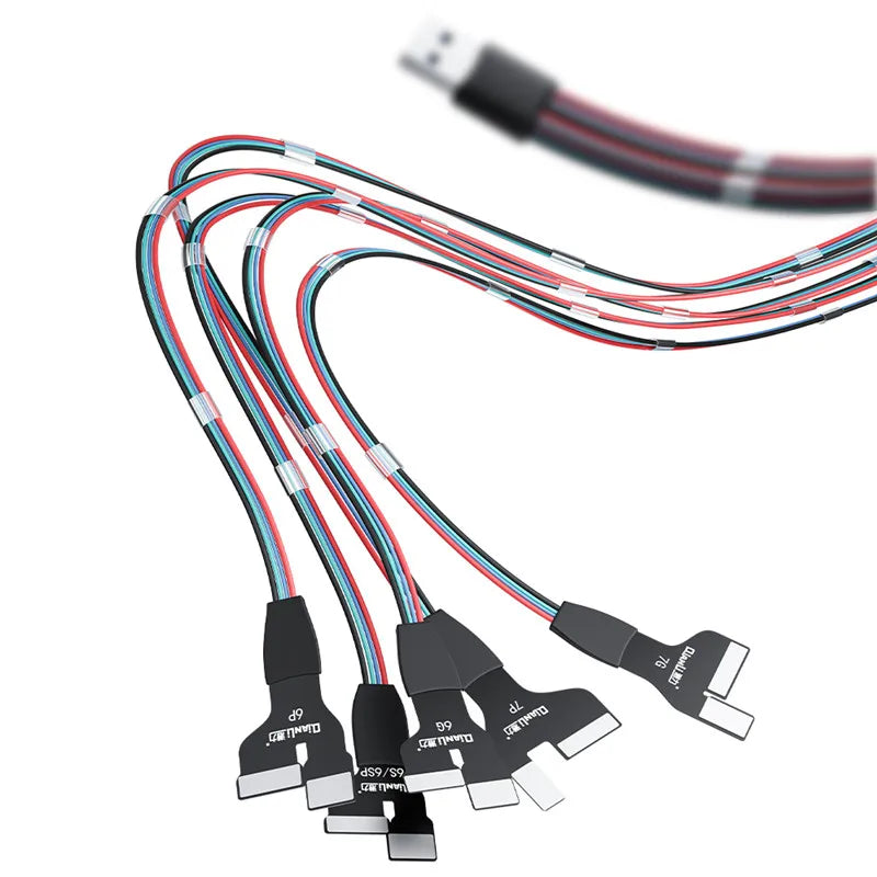 Qianli IPower Pro Max DC Power Supply Test Cable for iPhone 6 6s 7 7s 8 8s X XS Max 11 12 13 14 15 16 Pro Max One-Button Boot