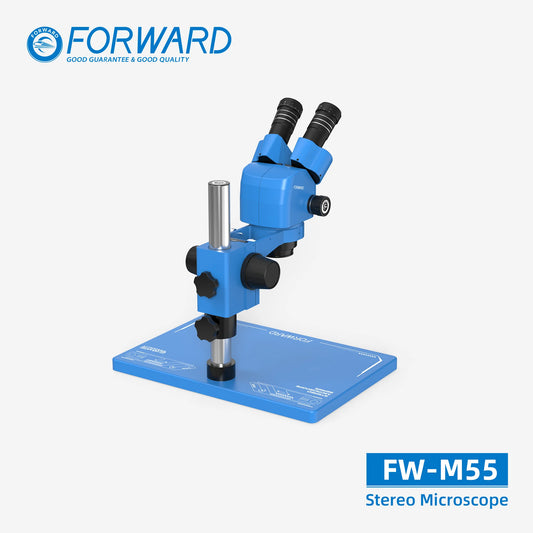 FORWARD FW-M55 6.5-55X Binocular Stereo Microscope