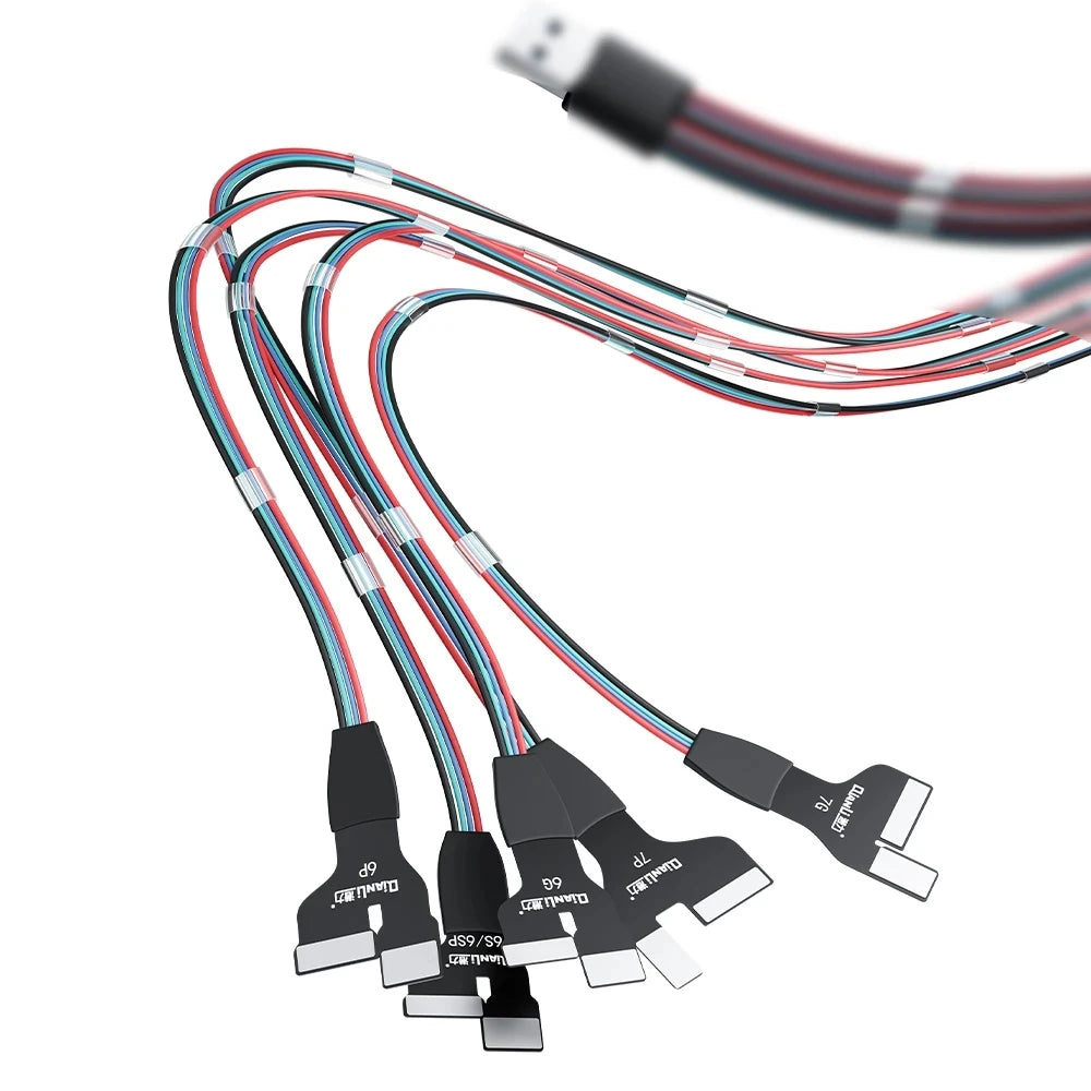 Cable de reparación de teléfono Qianli de 7.ª generación, cable de alimentación iPower Pro Max para iPhone 6G-14 Pro Max, línea de arranque de un solo botón