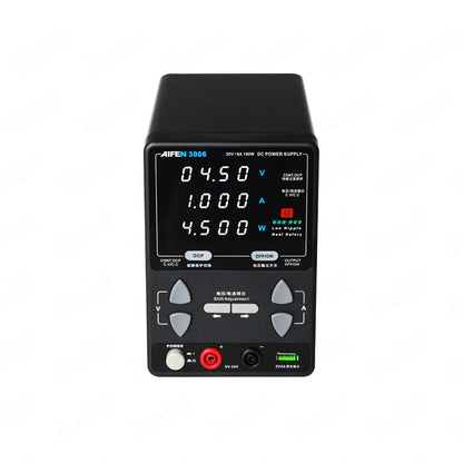 AIFEN 3006 6A 30V 180W Adjustable DC Power Supply Digit Lab Bench Power Stabilized Power Supply Voltage Regulator Switch