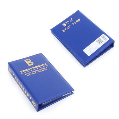 Luban mobile phone repair special capacitors, resistors, and inductors 200-300 ohms 2.2K storage book