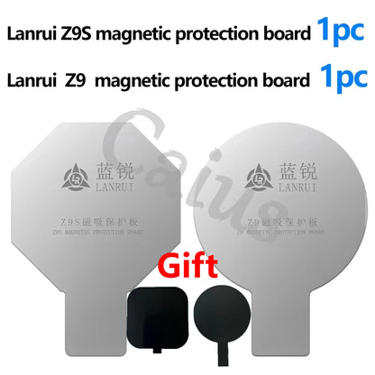 Lanrui z9 Universal Rear Glass Magnetic Protection Plate IPhone 11-16 Series Protection For Wireless Charging Magnets