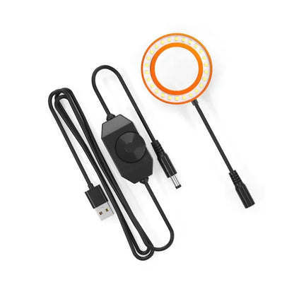 Anillo de luz LED para microscopio serie AMAOE AM-LT