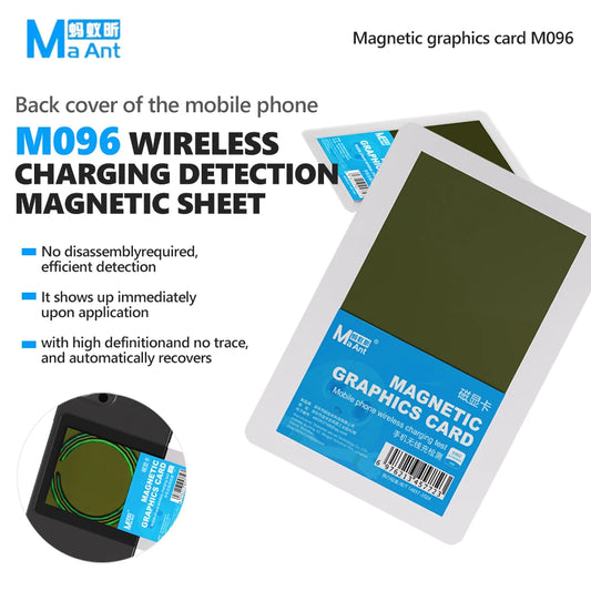 Placa de detección magnética para carga inalámbrica MAANT M096