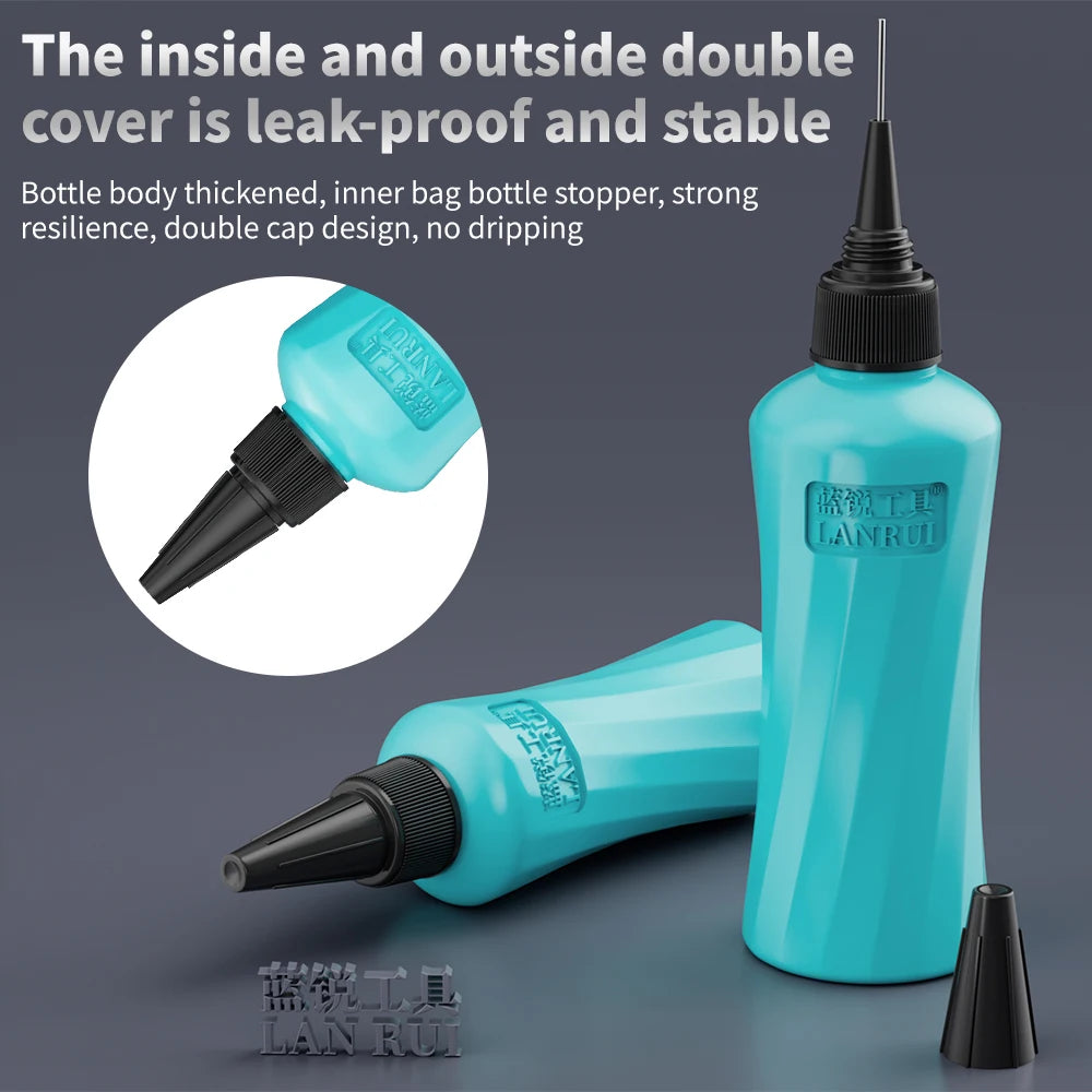 LANRUI M110 Alcohol Bottle Anti-static 60 /100ML Solvent Bottle Paints Water Flux Container Mobile Phones Battery Screen Repair