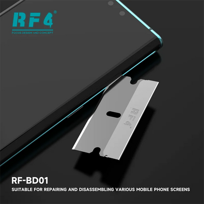 Cuchillas para eliminación de adhesivo de pantalla RF4 RF-BD01, 100 unidades