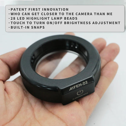 AIFEN D2 Microscope LED Ring Light Illuminator Lamp For Microscope Circle Light Industrial Microscope Camera Light Source