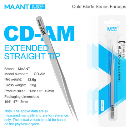 MAANT Cold Blade CD-Series Precision Tweezers
