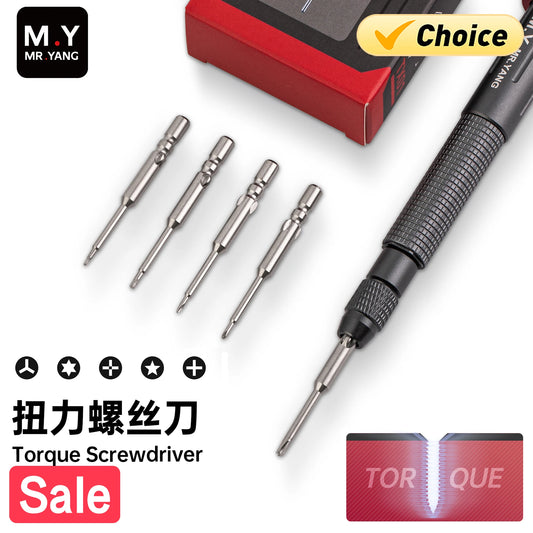 YCS M.Y TX01 Torque Screwdriver with 5 Interchangeable Bits