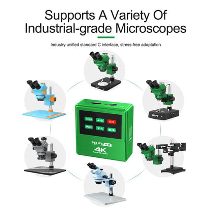 RELIFE M-17 Touch Control 4K HD Camera 48 Million Pixels High-definition Electronic Camera Dedicated to Trinocular Microscopes