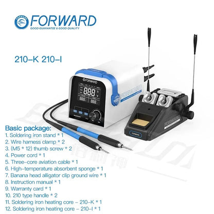 Opciones de la estación de soldadura doble FORWARD FW-SI01