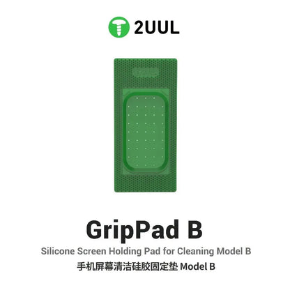 2UUL GripPad A B Silicone Screen Holding Pad Anti Slip Fixed Mat Protect Display for Mobile Phone Screen Cleaning Repair Tools